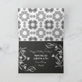 Kundenspezifischer schöner Geburtstag w/Foto Karte (Innenseite)