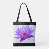 Kundenspezifischer Schulter-Taschen-Lavendel-lila Tasche (Rückseite)
