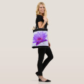 Kundenspezifischer Schulter-Taschen-Lavendel-lila Tasche (Am Model)