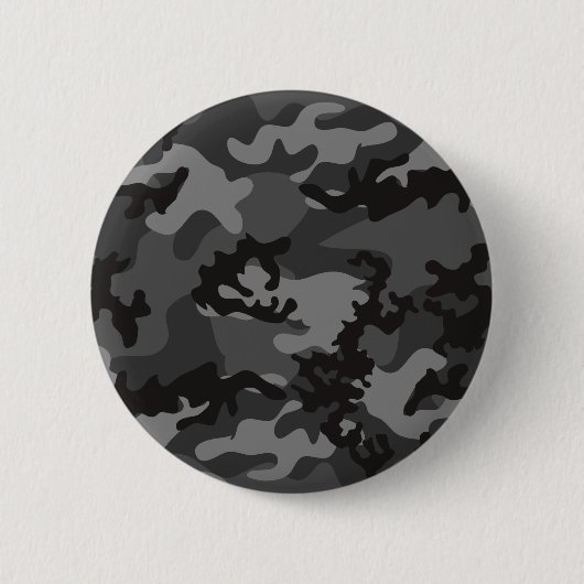 Kundenspezifischer schwarzer Camouflage-Knopf Button (Vorderseite)