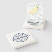 Kundenspezifischer See, Strand-Haus u. Steinuntersetzer (Seitenansicht)