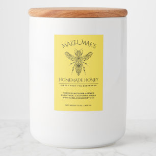 Kundenspezifischer selbst gemachter Honig Lebensmitteletikett