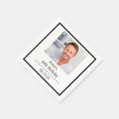 Kundenspezifischer Serviette (Ecke)