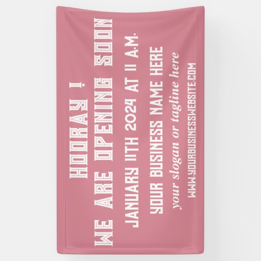 Kundenspezifischer Shop oder Shop oder Geschäftser Banner (Vertikal)