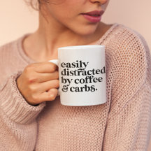 Kundenspezifischer Spaß Moderner Kaffee Lover Carb