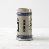 Kundenspezifischer Spieler Bierglas (Mittel)