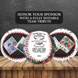 Kundenspezifischer Sponsor Vielen Dank für Ihr Ges Baseball