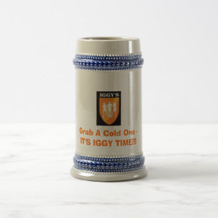Kundenspezifischer Stein - ergreifen Sie ein Bierglas