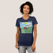 Kundenspezifischer Straßen-Reise-Familien-Ferien-T T-Shirt (Vorne ganz)