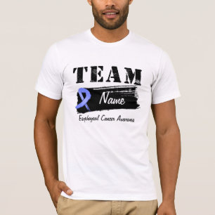 Kundenspezifischer Team-Name - Esophageal Krebs T-Shirt