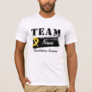 Kundenspezifischer Team-Name - Neuroblastoma T-Shirt