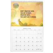 Kundenspezifischer Team-Namepersonalisierter Kalender (Mär 2026)