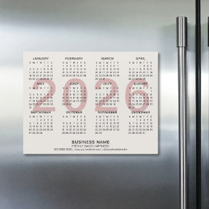 Kundenspezifischer Terminkalender 2026 Magnetkarte