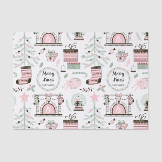 Kundenspezifischer Text-gemütliches Seidenpapier (Vorderseite)