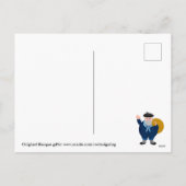 Kundenspezifischer Text, Olentzero Feiertagspostkarte (Rückseite)