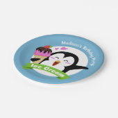 Kundenspezifischer Text u. Pappteller (Schrägansicht)