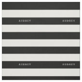 Kundenspezifischer Text u. Streifen Stoff (Muster)