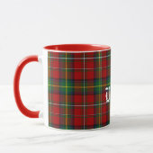 Kundenspezifischer traditioneller Boyd Tartan Tasse (Links)