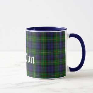 Kundenspezifischer traditioneller GordonTartan Tasse