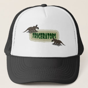 Kundenspezifischer Triceratopsdinosaurier Truckerkappe