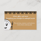 Kundenspezifischer Visitenkarte (Rückseite)