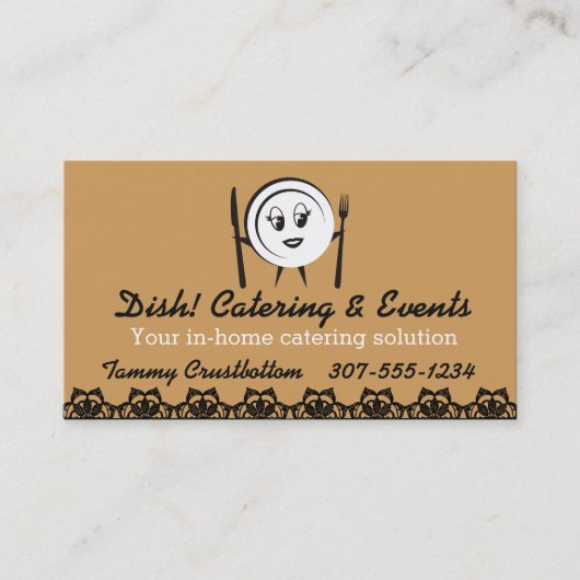 Kundenspezifischer Visitenkarte (Vorderseite)