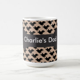 Kundenspezifischer Walisercorgi-Vater Kaffeetasse