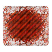 Kundenspezifischer Weihnachtsfeiertags-dekoratives Schneidebrett (Vorderseite)