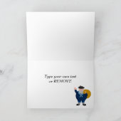 Kundenspezifischer Weihnachtsgruß, Olentzero + Feiertagskarte (Innenseite)