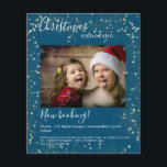 Kundenspezifischer Weihnachtslichter Foto Flyer<br><div class="desc">Kundenspezifischer Weihnachtslicht Foto Flyer, blau. Editieren Sie einfach Ihr Produkt, indem Sie Ihr Foto hochladen und Ihren Text eingeben. Sie können den Schriftart, die Farbe und die Position individuell durch "weitere Personalisierung" auswählen.</div>