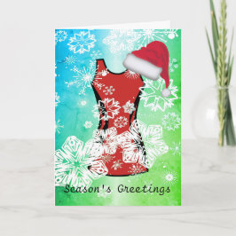 Kundenspezifischer WeihnachtsNetball und Feiertagskarte