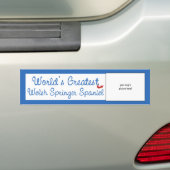 Kundenspezifischer weltbester autoaufkleber (Auf Auto)