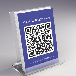 Kundenspezifischer Werbecode QR und Text Flyer