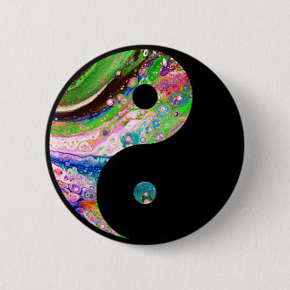Kundenspezifischer Ying/Yang Button