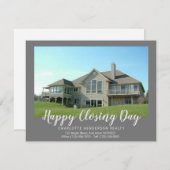 Kundenspezifischer Zuhause-Foto-Verkäufer glücklic (Vorne/Hinten)