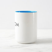 Kundenspezifischer Zwei-Ton große 15oz Tasse - (Mittel)
