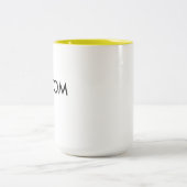 Kundenspezifischer Zwei-Ton große Tasse 15oz - (Mittel)