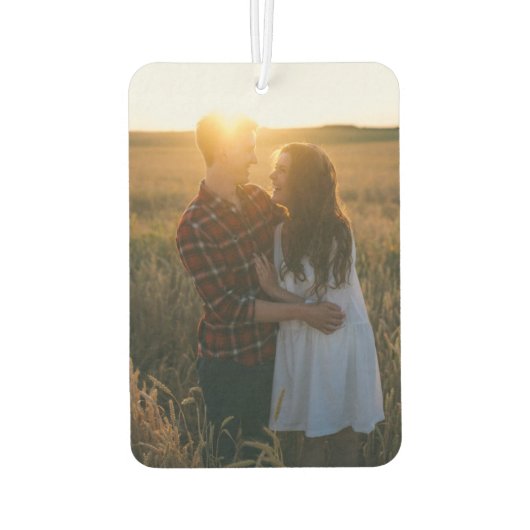 Kundenspezifischer zweiseitiger Foto-Luftkühler Autolufterfrischer (Rückseite)