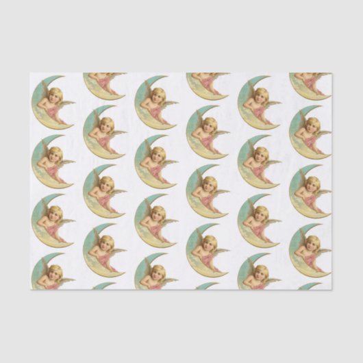 Kundenspezifisches 10lb Seidenpapier, weißer ENGEL Seidenpapier (Vorderseite)