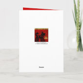 Kundenspezifisches 2018-jähriges des feiertagskarte (Rückseite)