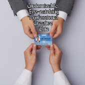 Kundenspezifisches Abzeichen mit Foto, Strichcode, Ausweis