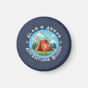 Kundenspezifisches Adventure Camp - Personalisiert Magnet