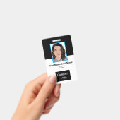 Kundenspezifisches Angestellt-Abzeichen - Ausweis (Handheld)