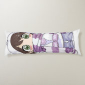 Kundenspezifisches Anime bodypillow Seitenschläferkissen (Rückseite)