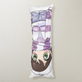 Kundenspezifisches Anime bodypillow Seitenschläferkissen (Rückseite (Vertikal))