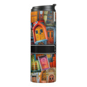 Kundenspezifisches antikes vordere Tür-neues Thermosbecher (Nach links gedreht)