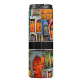 Kundenspezifisches antikes vordere Tür-neues Thermosbecher (Rückseite)