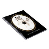 Kundenspezifisches arabisches Pferdenotizbuch Notizblock (Rechte Seite)