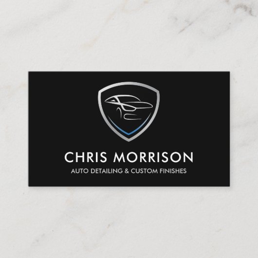 Kundenspezifisches Auto-Serviceschild Visitenkarte (Vorderseite)