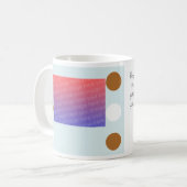 Kundenspezifisches Baby-Bibel-Vers-Foto Kaffeetasse (Vorderseite Links)